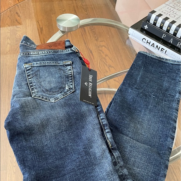 True Religion New Halle Crop Jeans - Picture 7 of 7